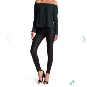 NWOT NORDSTROM | HighWaisted Moto Leggings Sz S